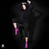 Urheilusukat Crew - violetti