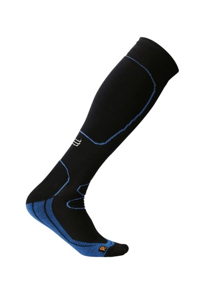 Kompressiosukat Sport - Musta/sininen